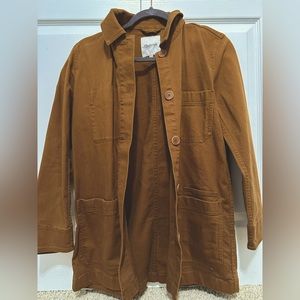Madewell brown trench coat